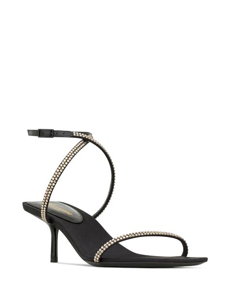 saint laurent nuit sandals.